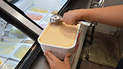 アイスクリーム ジェラート ディッシャーの使い方や種類 大きさについて